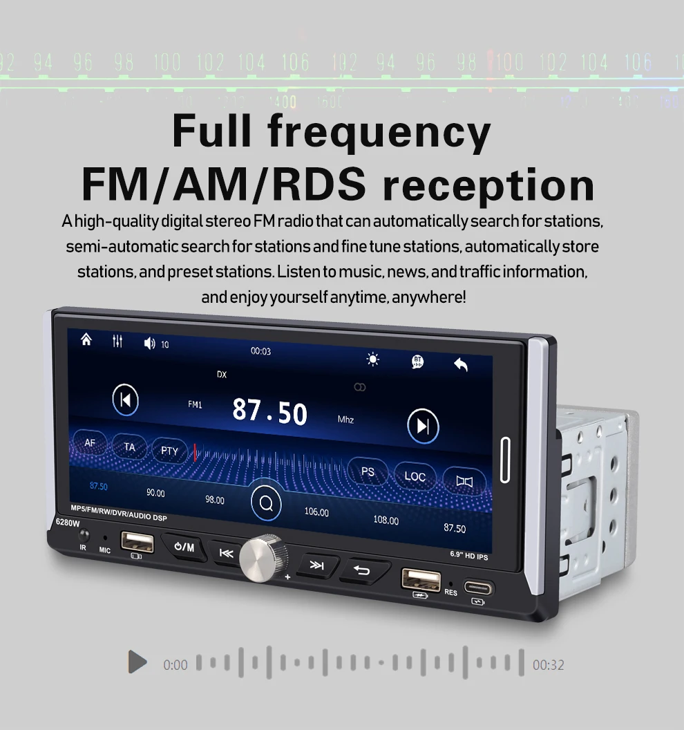 ラジオパネルフェイシア に適合する ヒュンダイ ベラクルズ IX55 2008-2012 2 DIN アンドロイド 9.7 インチ カーステレオダッシュ ラジオフェイシア交換用、フィエスタ、2009-2014、2Dinダッシュラジオステレオフェイシアナビゲーションフ ラジオパネルフェイシア 7 インチ  ... 7インチ カーラジオステレオ MP5 プレーヤー ケースフレーム 2 DIN フェイシア に適合する スプリンター 2006 200