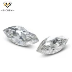Hot Sale Gems D Colorless Fine Jewelry Making Stone Lab Diamond DEF 1ct White Marquise Cut GRA Loose Moissanite vvs Gemstone