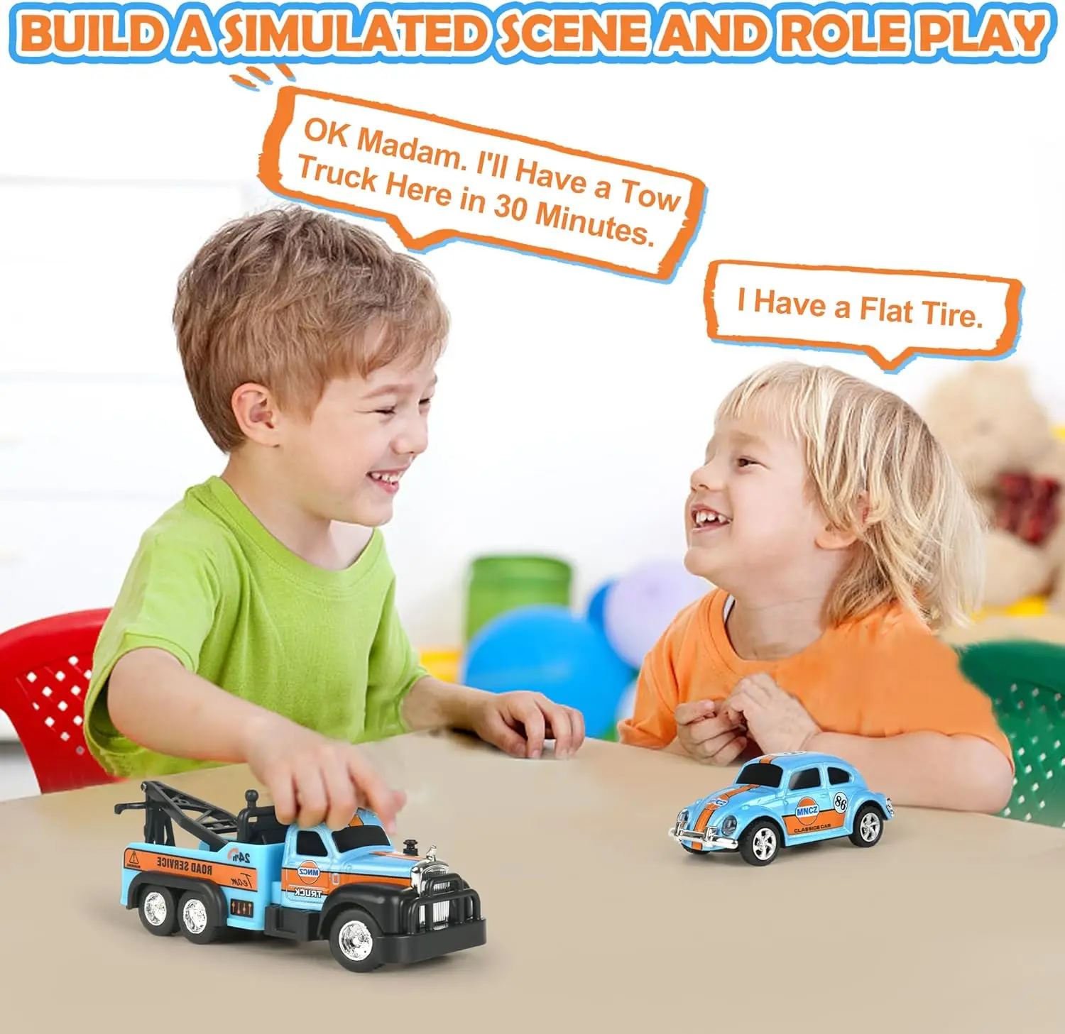 Auto Fuoristrada 1:32 RC A Telecomando - Camion Giocattolo 2WD 2.4GHz Per Bambini, Regalo Perfetto