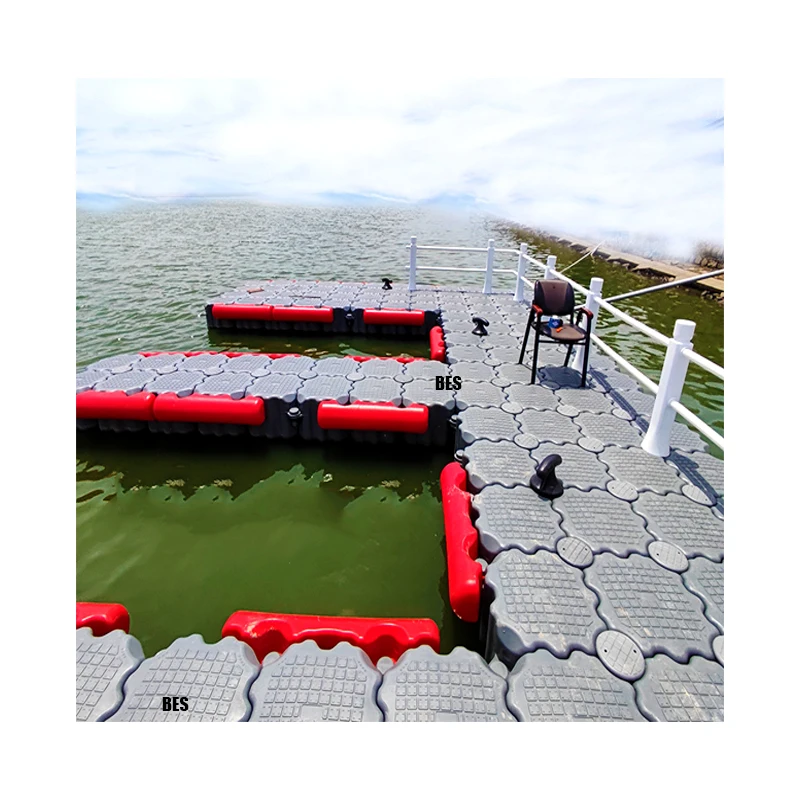 HDPE Aquaculture Fishing Floating Platform Seadoo Candock Floating Dock for Jet Ski Jetty Pontoons for Floating House
