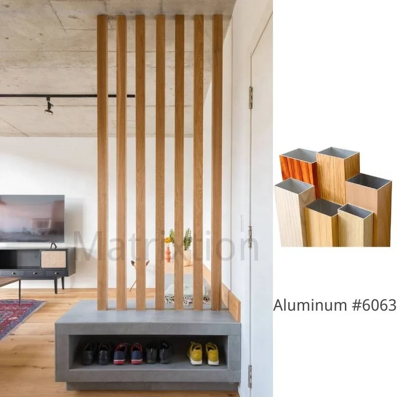 Picture of Interior Aluminum Wood Modern Decor Living Villa Room House Decorating ...