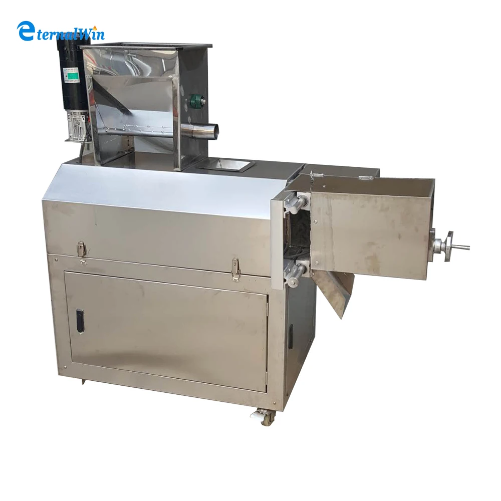 Ring Extrusion New Automatic Small Chip Maize Pellet Corn Puffing Maker Ball Manufacturing Rice Extruded Puff Mini Snack Machine