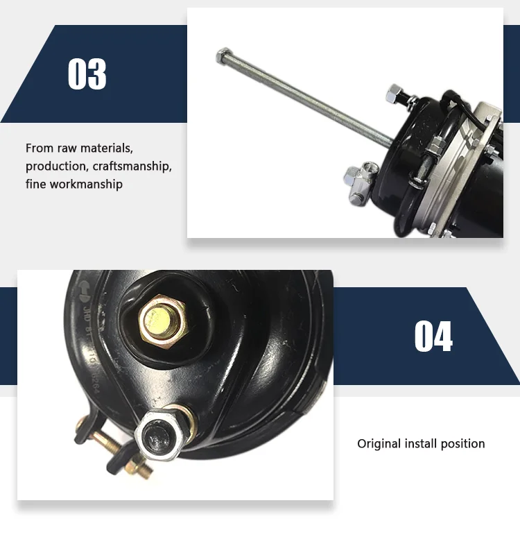 Exhaust Power Spring Brake Chamber Kit 81.51101.6264 Dz91189360020