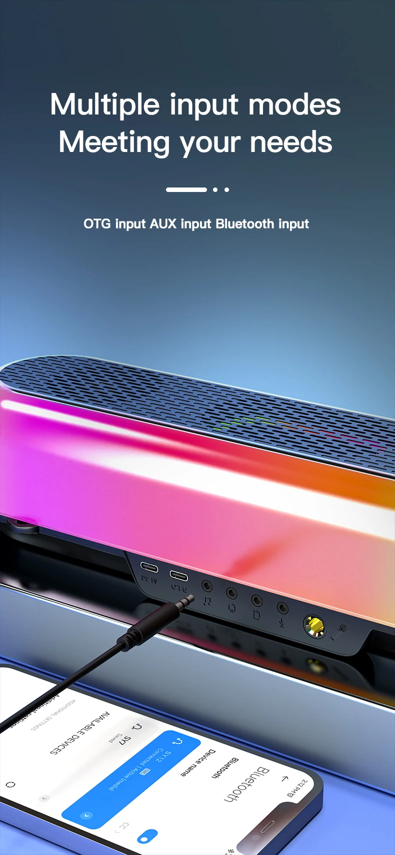 Soundcard Audio Mixer Box Music Microphone for Karaoke Machine Set Podcast for Studio Recording