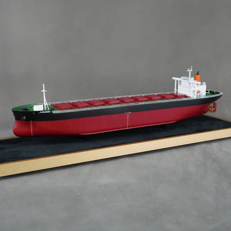 【LAC】O.A.S Aangepas 120 cm ALEX Massagoer-skeepsmodel, fabrieksgemaak, seevaartstyl, ABS-plastiekbootmodel