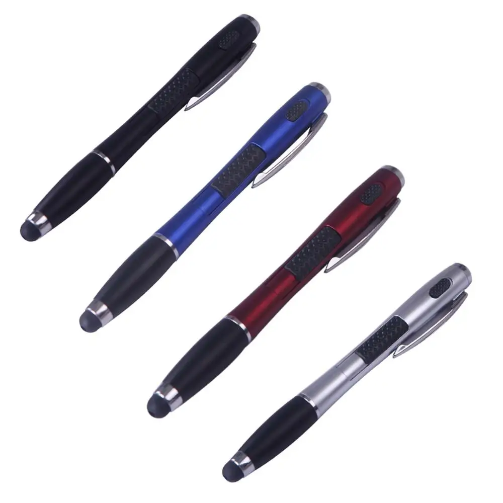 LED Licht Taschenlampe Stift Kugelschreiber Kugelschreiber Pen 