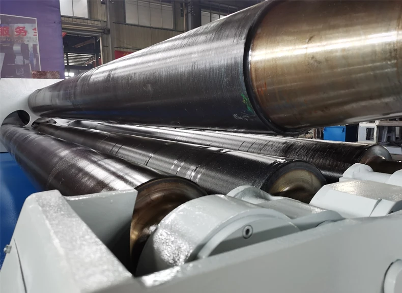2021 новый дизайн Заводская распродажа Лучшая цена cnc автоматическая толщина до 6 мм листовая сталь 4 рулонная пластина гибочная машина
