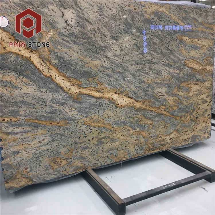 product tiger yellow brazilian grey granite countertop kitchen tops hotel tops vanity tops for sell-2