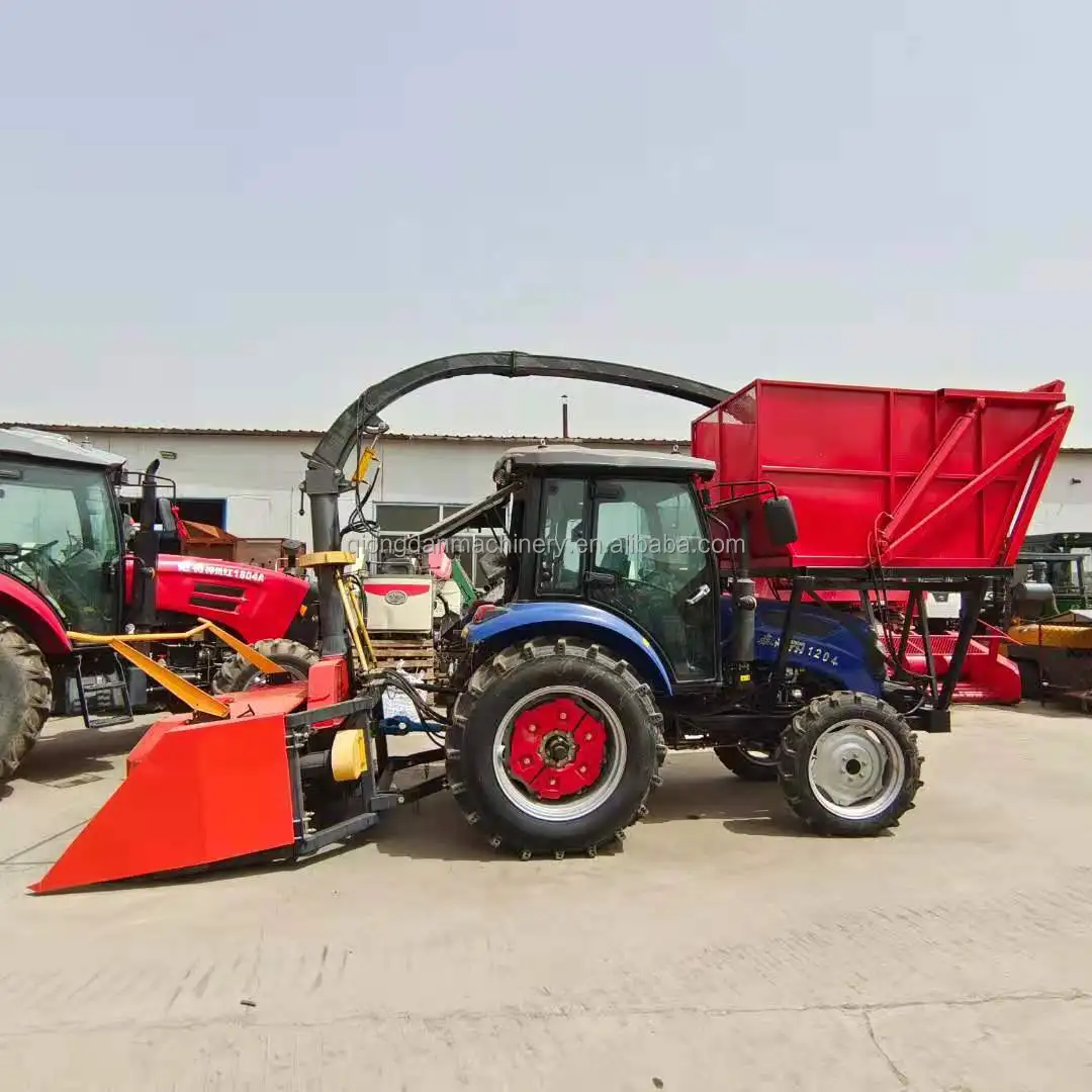 2025 New Design Single Row Corn Silage Forage Harvester Tractor Mounted Silage Harvester for Agriculture