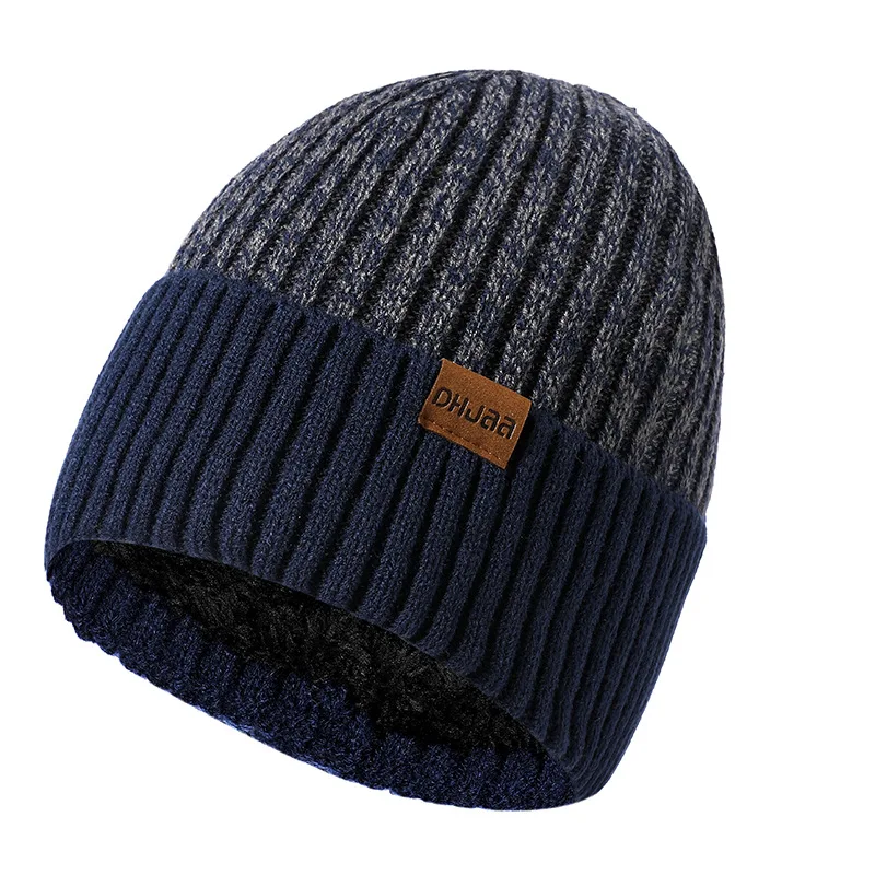 Topi Wol Ganda Pria,Topi Rajut Kasmir 