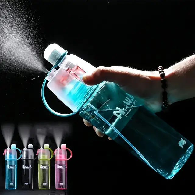 Custom Logo 400/600 ml BPA Free Student Drinking Plastic Water Bottles