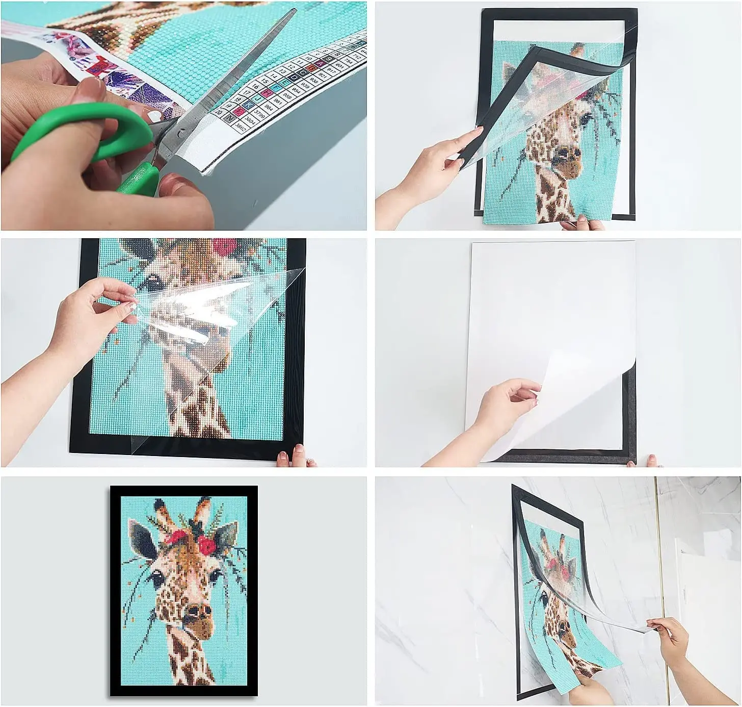 Magnetic Frames Diamond Painting  Frames Diamond Painting Picture - A3/a4  Colorful - Aliexpress
