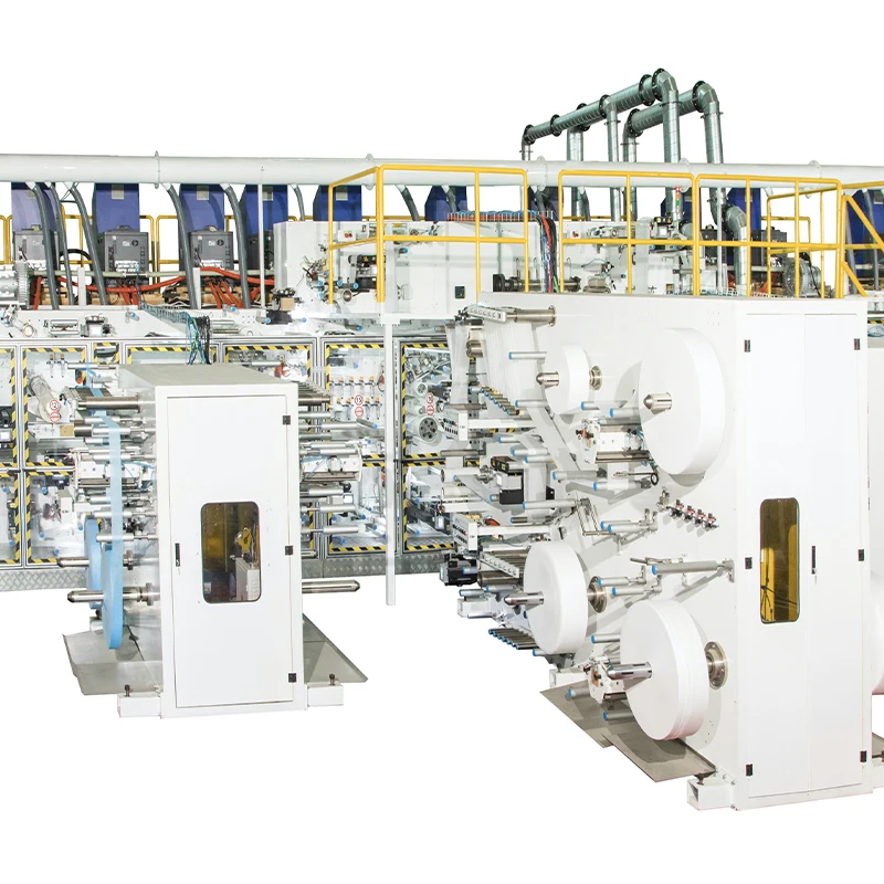 Full Servo High Speed Automatic Nappy Equipment Production Line Huggies Pampers Type Disposable Baby Diaper Making Machine Price