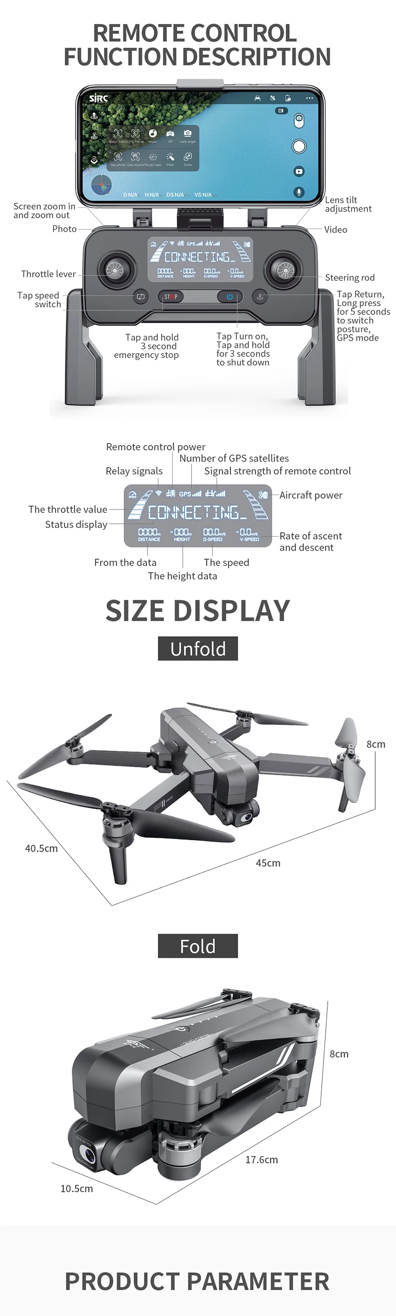 Drone Mini F11s 4k Pro With 4k 6k 8k Video Camera Hd Fpv Rc Gps