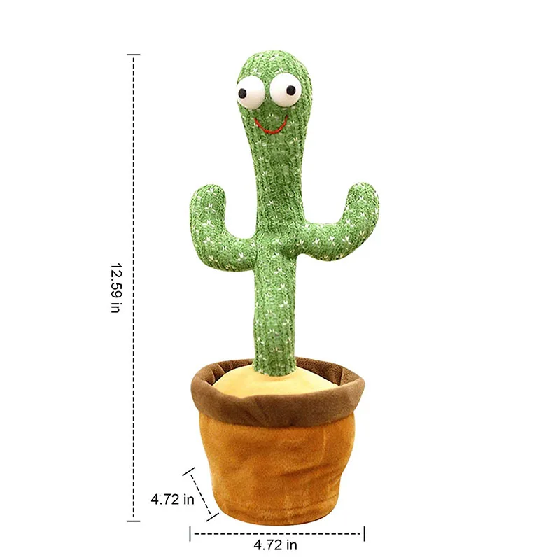 singing and dancing cactus toy