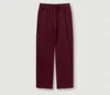 Pantalon de survêtement rouge foncé