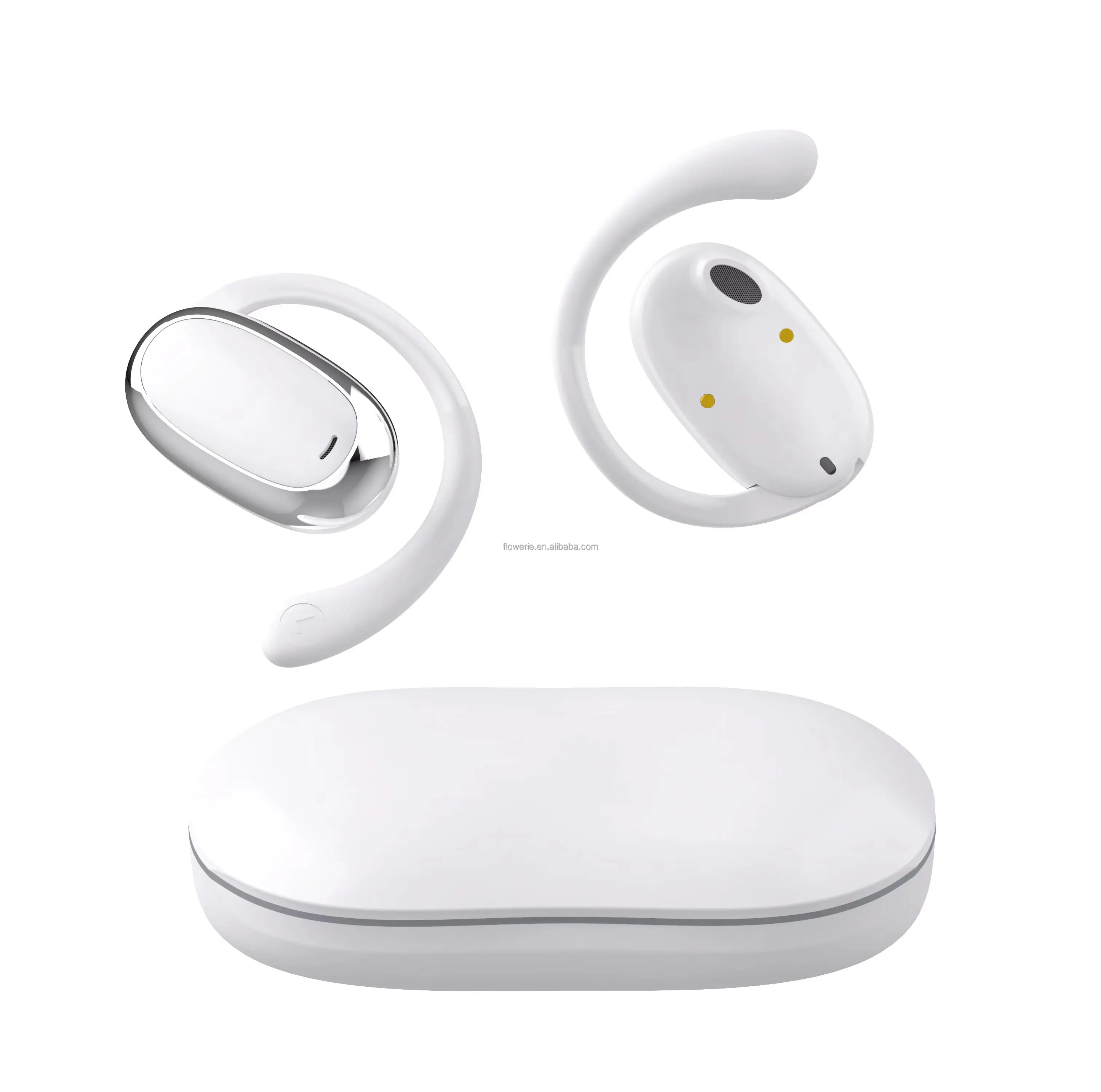 IPX-5 Digital Display True Low Latency TWS Earphones & Headphones ANC Noise Cancelling Over-Ear Hook Sports Wireless Earbuds