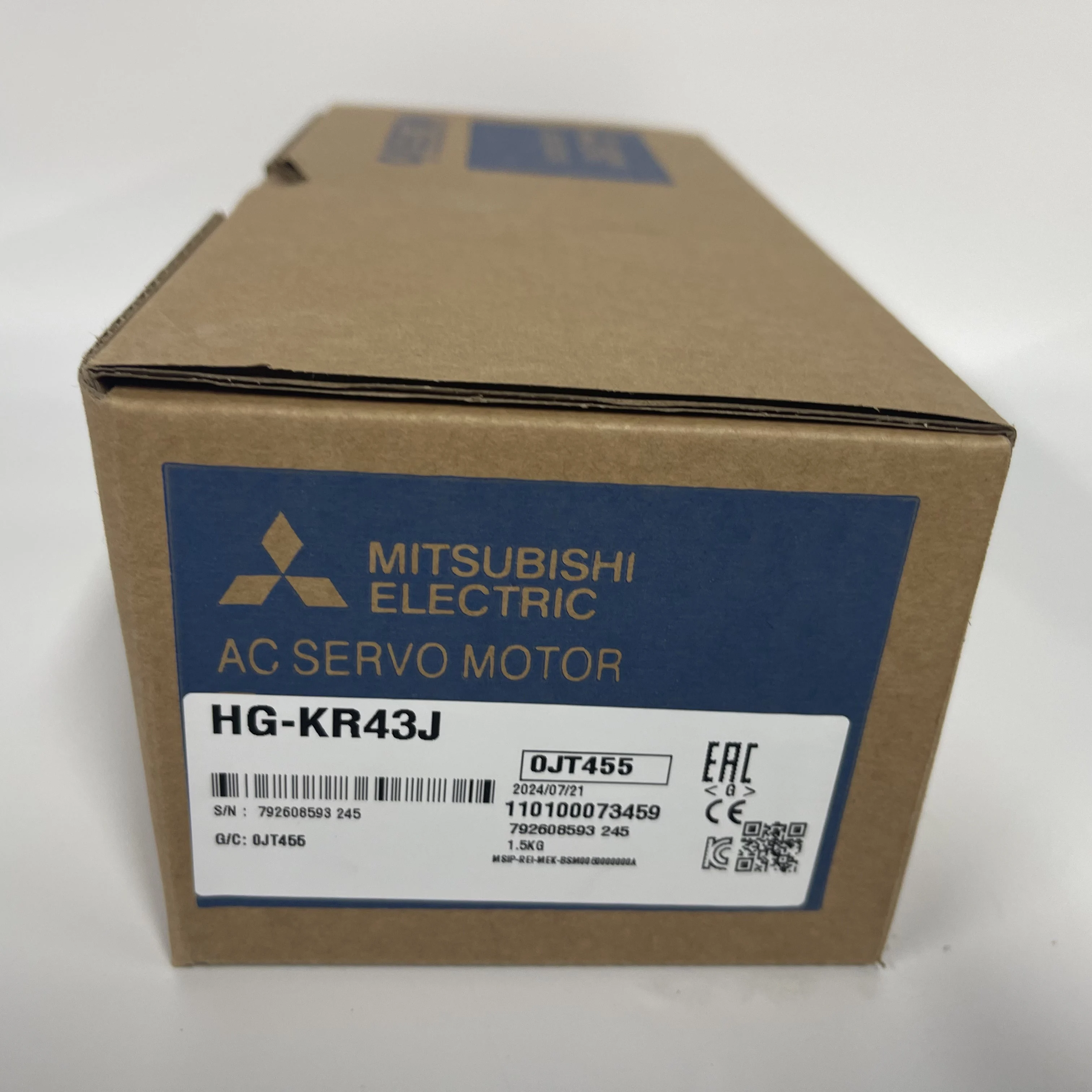 MITSUBISHI AC Servo Motor HG-KR43J