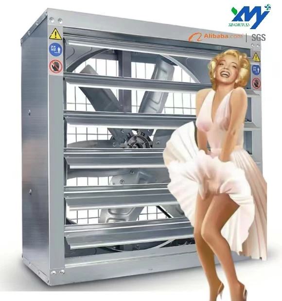 Temperature Control Exhaust Fan, 900mm, Stainless, Steel, 750W - detail 8