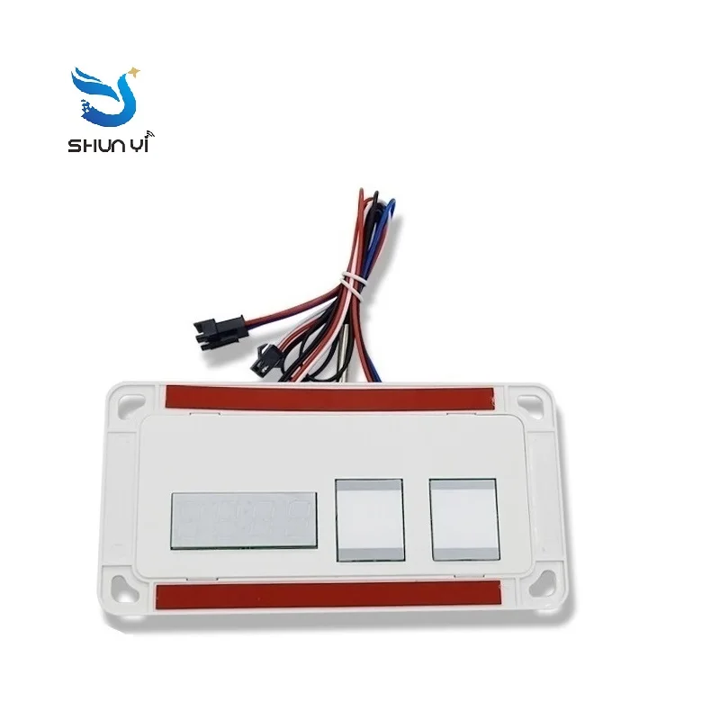 Time Temperature 12V 5A 60W Make Up Bathroom Mirror One Color Tricolor Led Dimmer Mirror Touch Switch