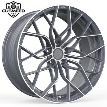 Cusmeed Hot sell 2 piece wheel 18 19 20 21 22 24 inch forged wheels custom 5x114.3 custom forged alloy car wheels