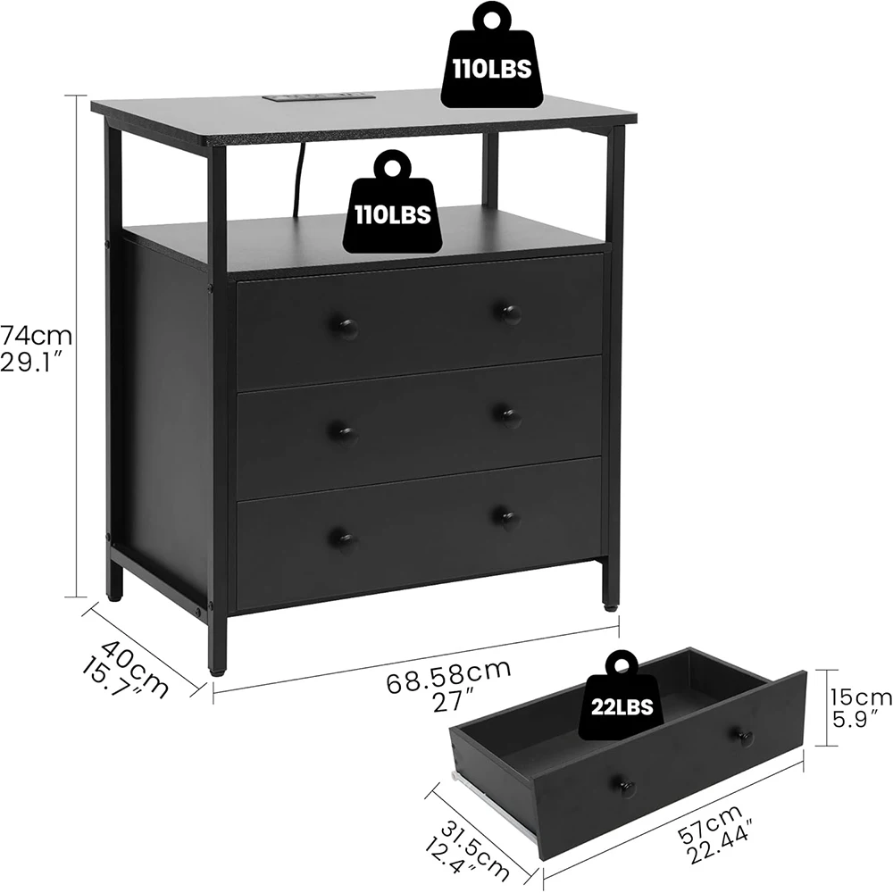 Product dimensions
