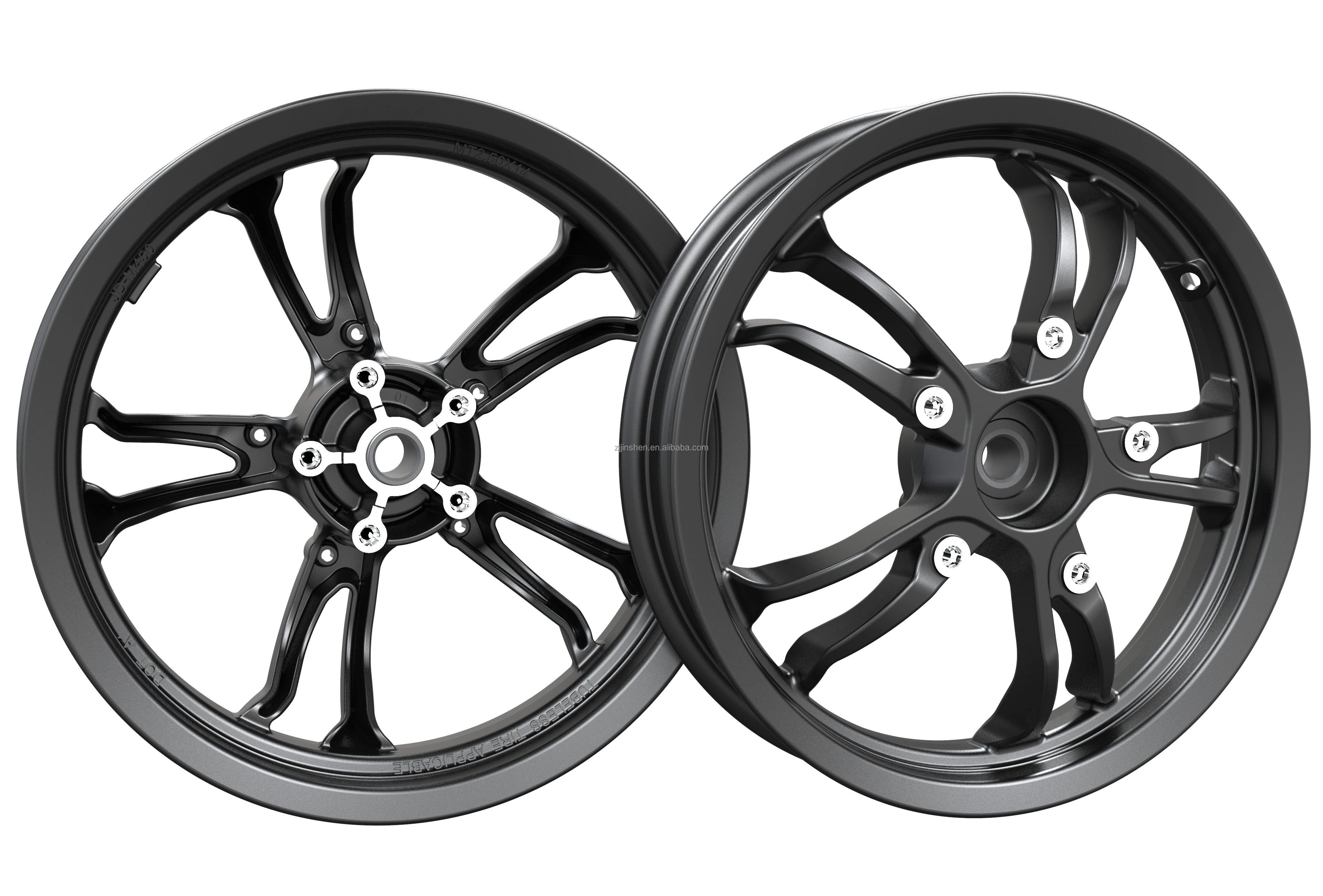 14-Inch Scooter Rim for SYM MT2.5X14 Fitting Perfectly With Motorcycle ...