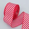Red & White Stripes-6.3cm, 10 Yards Per Roll