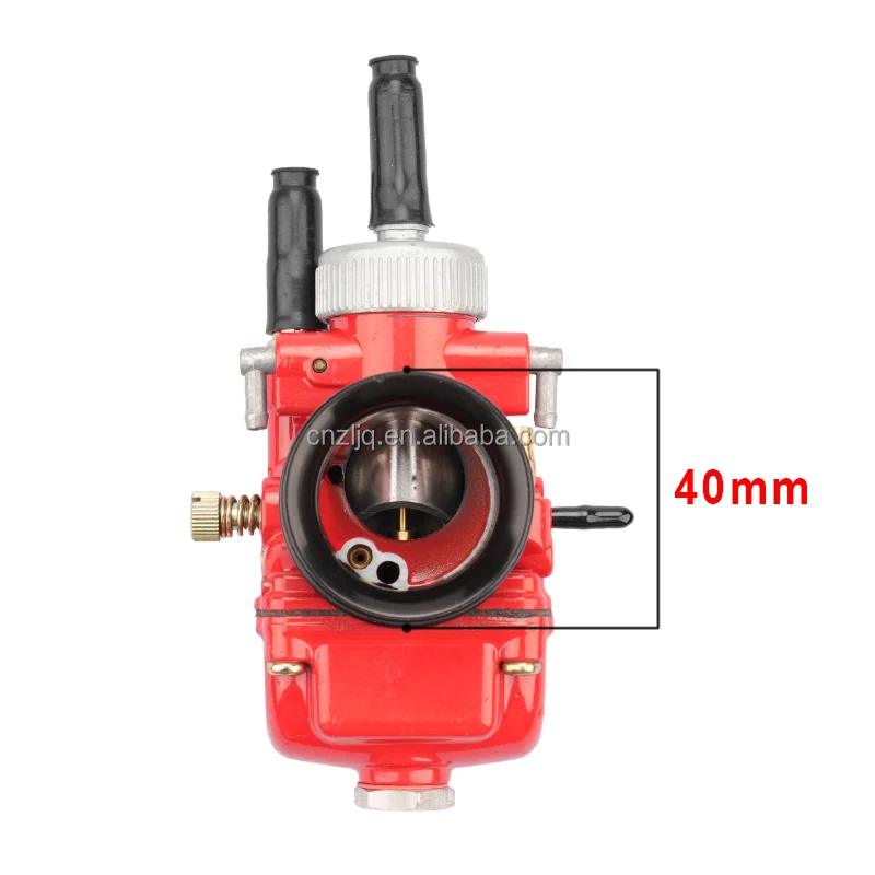 Dellorto PHBG 21 мм гоночный красный издание Dellorto PHBG DS 21 мм карбюратор арматура карбюратора для 2-х тактный 50cc-100cc Скутер мопед