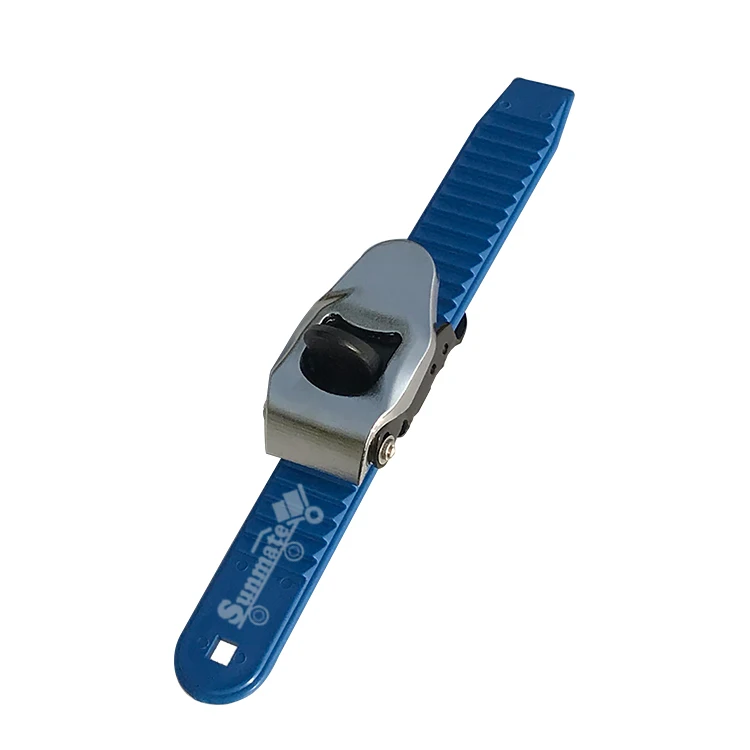 6-Pack Snowboard Ankle Straps – 20.4 X 2cm ABS Binding Straps With Screws For Skates & Snowboards, Black