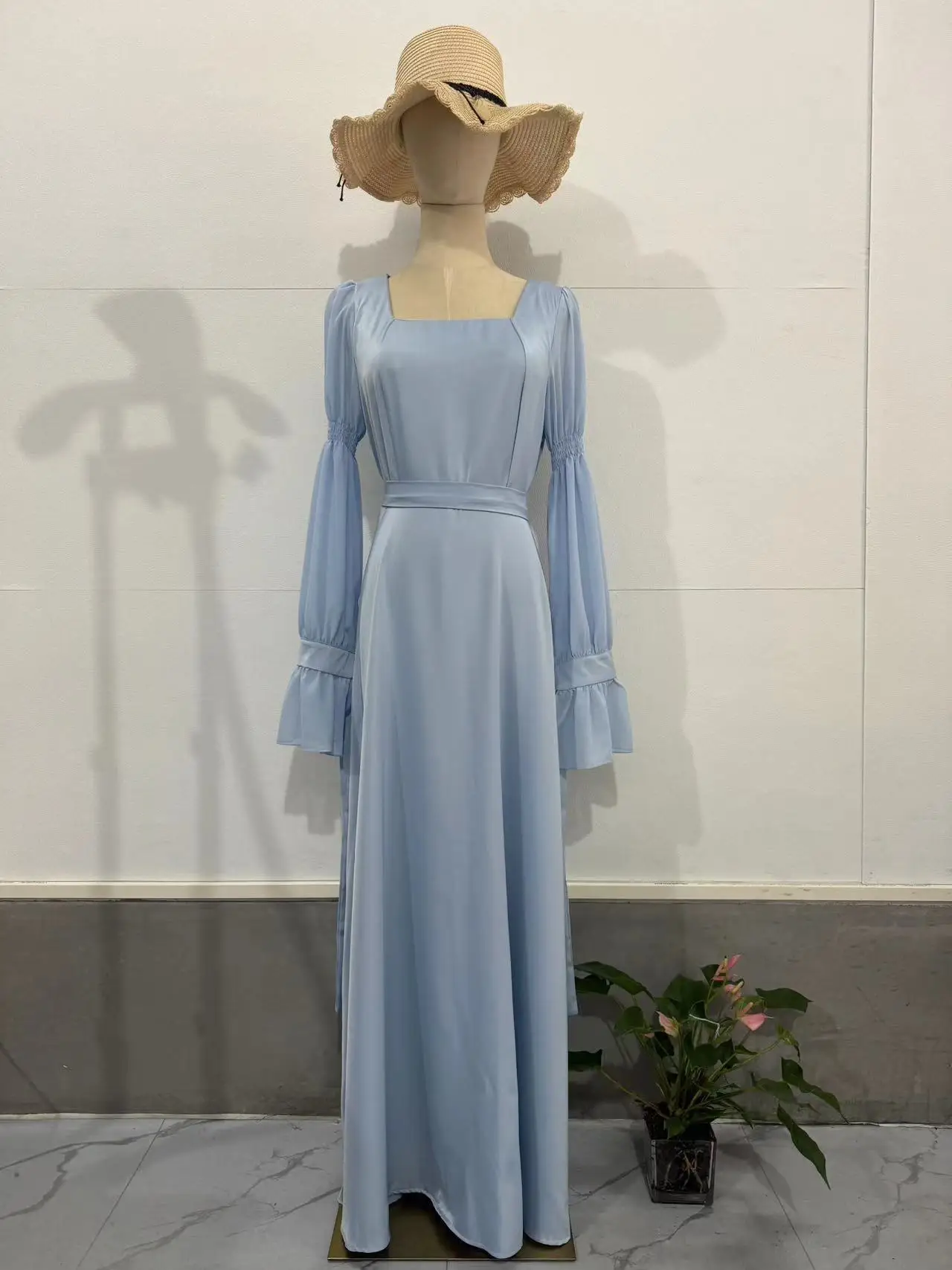 Women's Clothing Long Skirt Over the Knee Autumn French Fairy Girl Mori  Style Super Fairy Dress