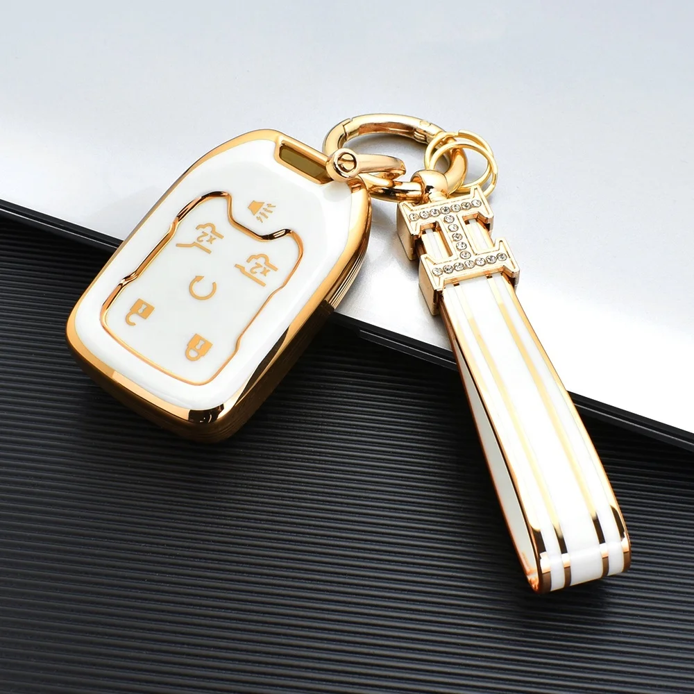 TPU Car Key Case Cover for Chevrolet Cruze Aveo Trax Sail Malibu Captiva Opel Vauxhall Astra Corsa Insignia Mokka Keychain