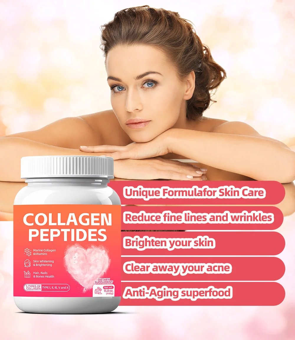 Organic Collagen Protein Powder Marine Collagen Peptide Powder Collagen ...