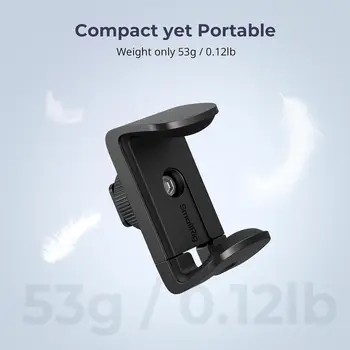 SMALLRIG Power Bank Holder with Cold Shoe Mount, Power Bank Clamp Mount, Adjustable Power Bank Clamp for Camera Rig and Phone detail image
