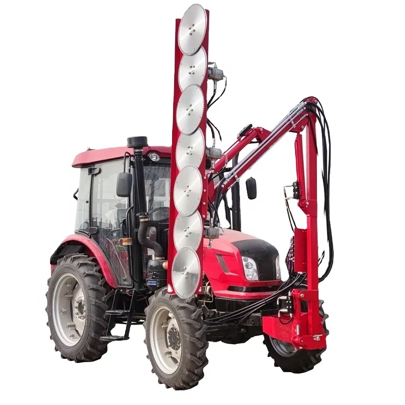 For Distributors Hedge Trimmer for Tractor Pto Driven Hedge Trimmers 80hp Lovol Yto Tractor Mounted Front Disc Saw Cutter