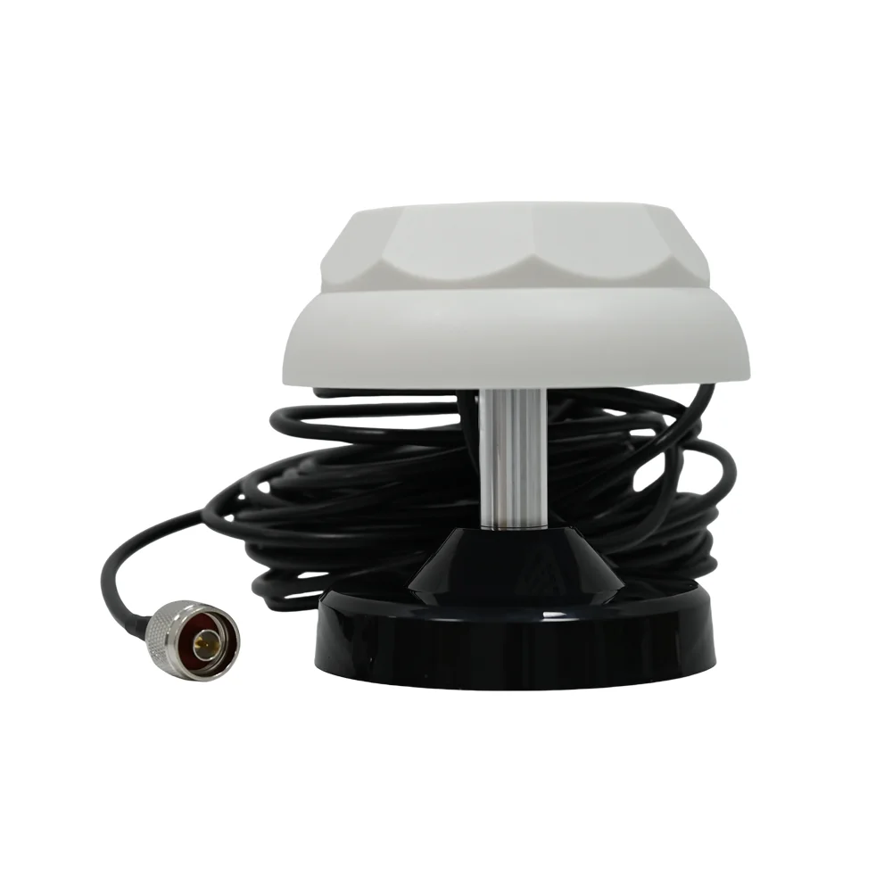 2.4/5GHz Dual-Band 2*2 White MIMO Omnidirectional Vehicle-Mounted Communication Antenna White