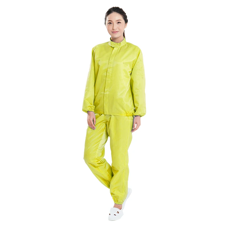 Wholesale Semiconductor Industry Dust Free Cleanroom Microfiber Clothes esd clothes
