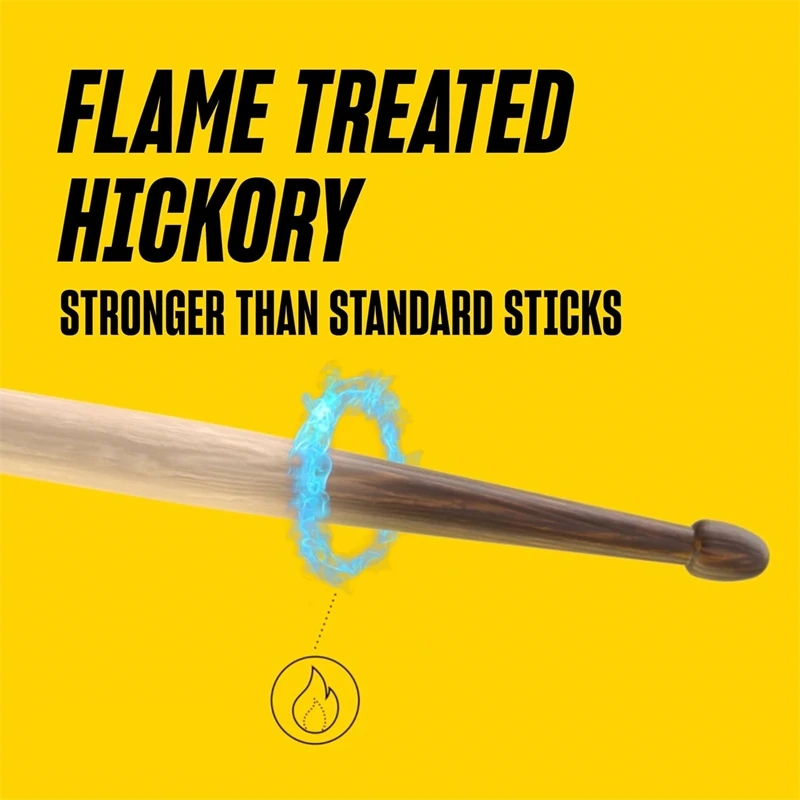 1 пара прочные барабанные палочки