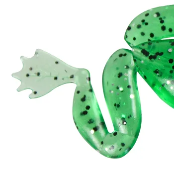 49 mm 3.5g PVC Pesca Soft Frog Fishing Tackle Artificial Silicone Frog Lure for River Swimming Bait Fishing – Soft Lure – view 3