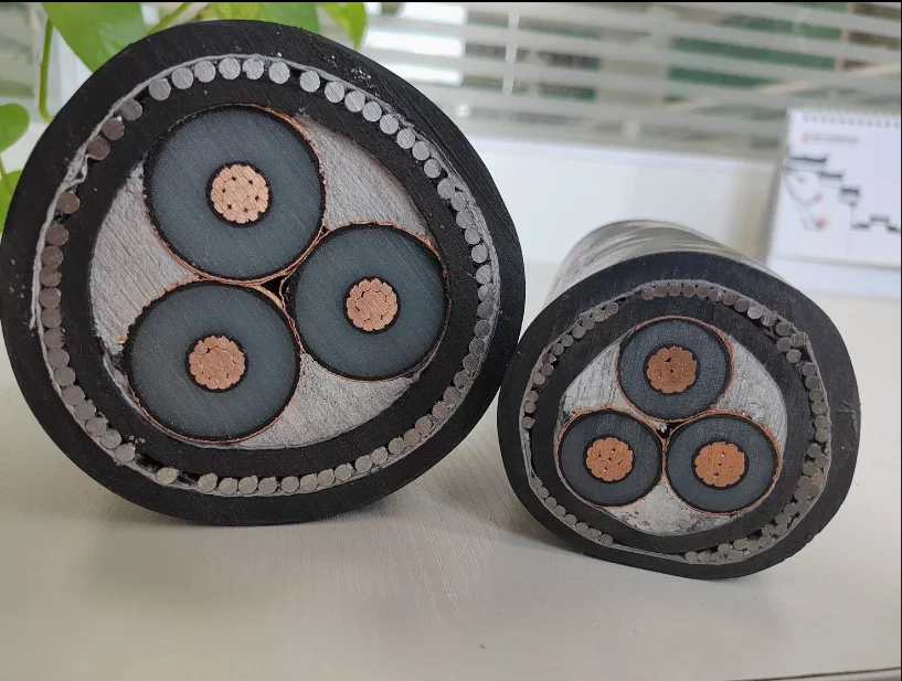 铜芯交联聚乙烯绝缘聚氯乙烯护套铠装电力电缆