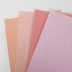 Europe Market glitter sheet 30.5cm x 30.5 cm glitter cardstock colorful 300gsm glitter paper for diy