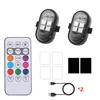 2 Pcs Strobe Light+Wireless Remote