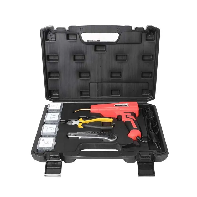 Machine à Souder Plastique 100W Portable - Kit Réparation Pare-chocs Voiture Avec 400 Agrafes