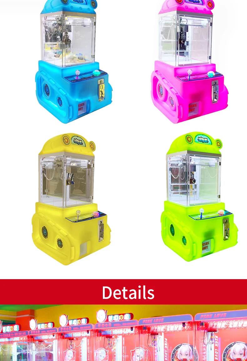 Jiaxin Source Factory Oem Service Doll Catching Small Toy Crane Machine