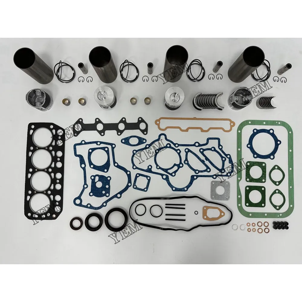 Repair Kit With Full Gasket Set Piston Rings Liner Bearings For Mitsubishi K4E