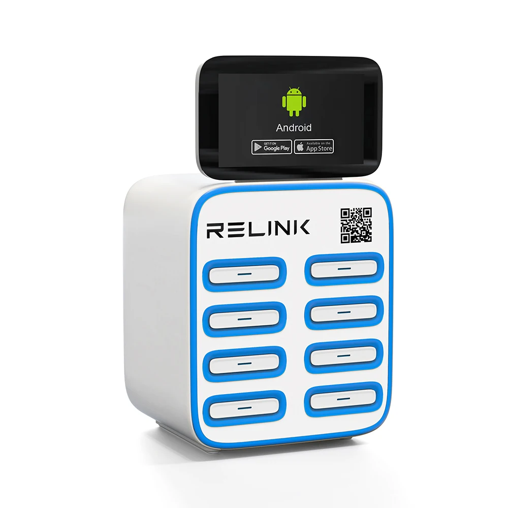 CS-S08 Advertising Multiple Mobile Portable Shared Rental Power Bank Vending Machines
