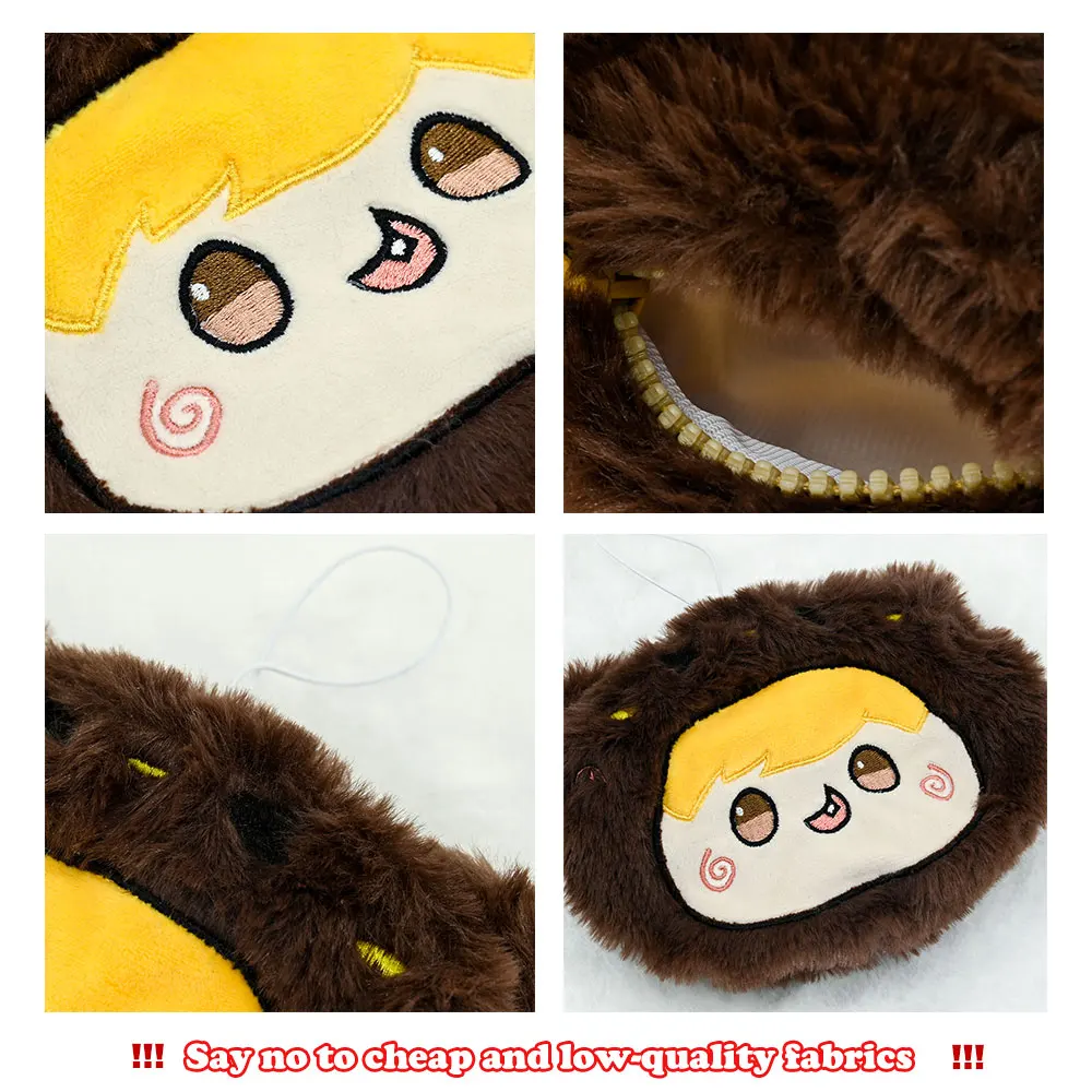 High Quality Customization Mini Coin Purse Bag Birthday Cakes Custom Plush Pouch Plush Wallet Come in All Shapes and Sizes Pink