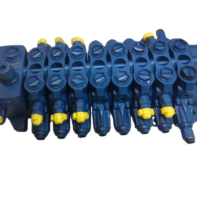Original and New Hydraulic Control Valve SX14 Distribution Valve Assy for SY75 Excavator