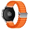 orange band silver buckle