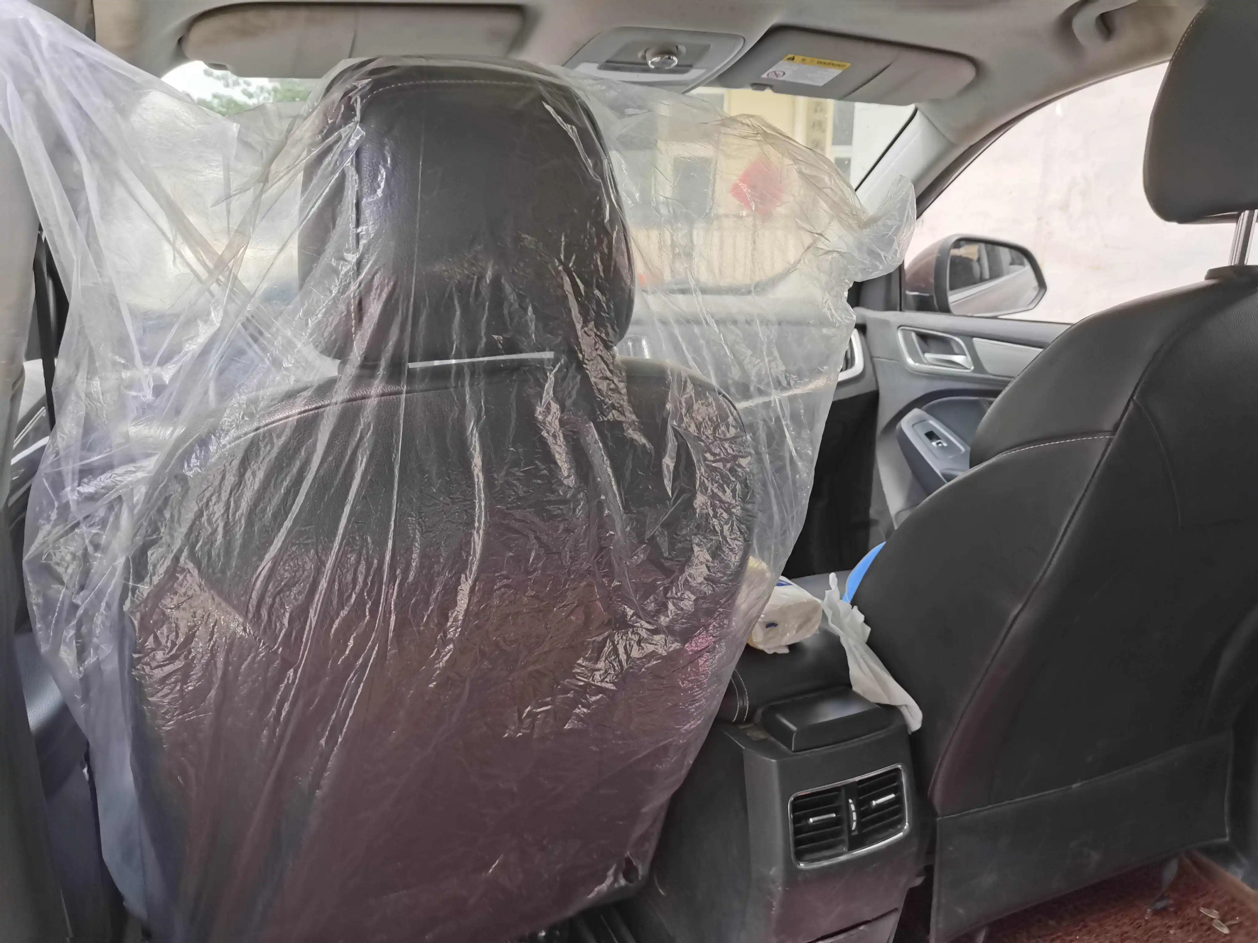 General Transparent Antifouling Disposable Clear Plastic Seat Covers